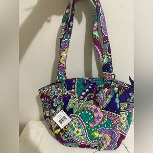 NWT Vera Bradley Vibrant Floral Tote Ba